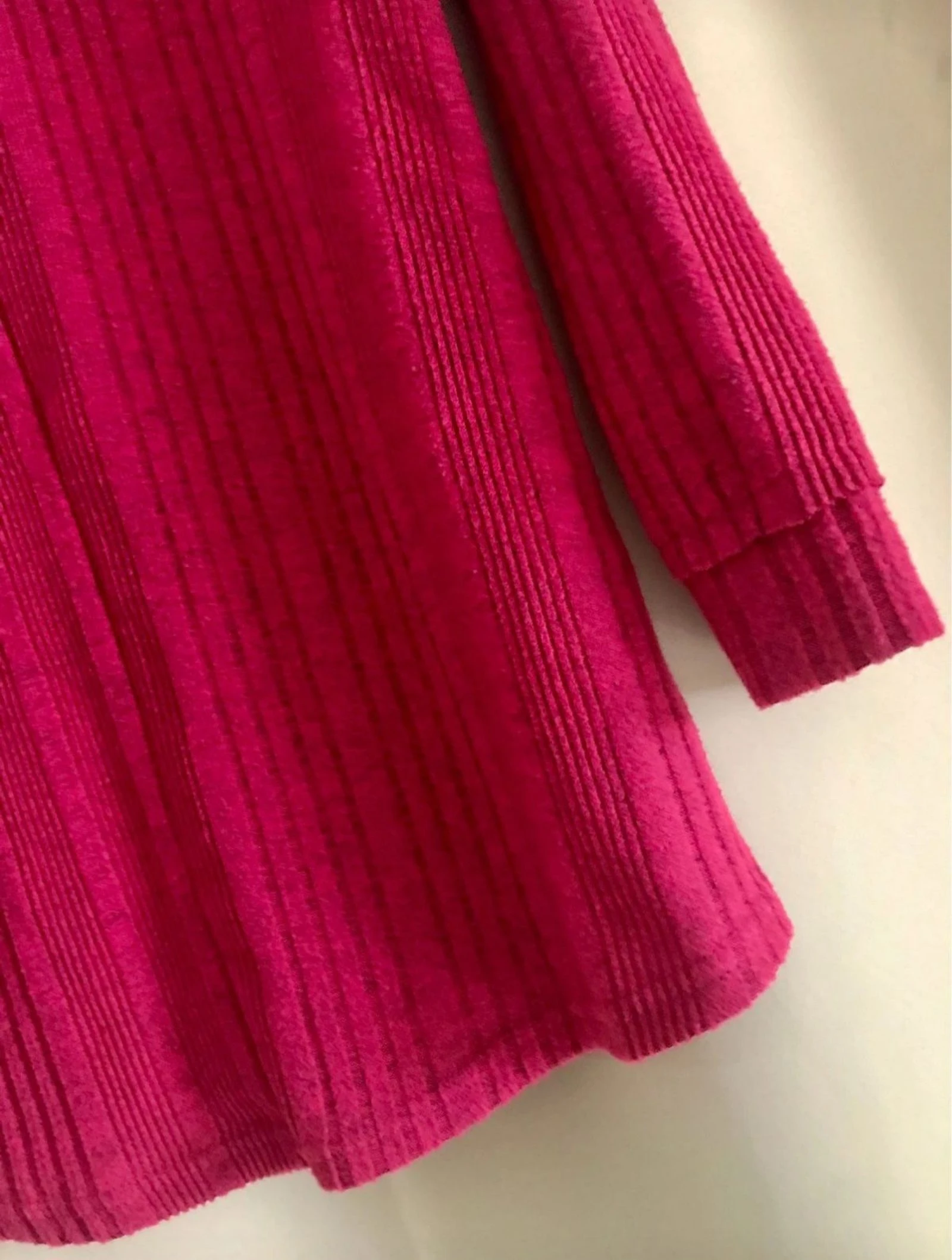 💖 Fuchsia ribbed knit sweater - Size M - Very good condition 💖 – photo 3